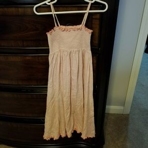 Burt Bee's long sun dress with diaper cover